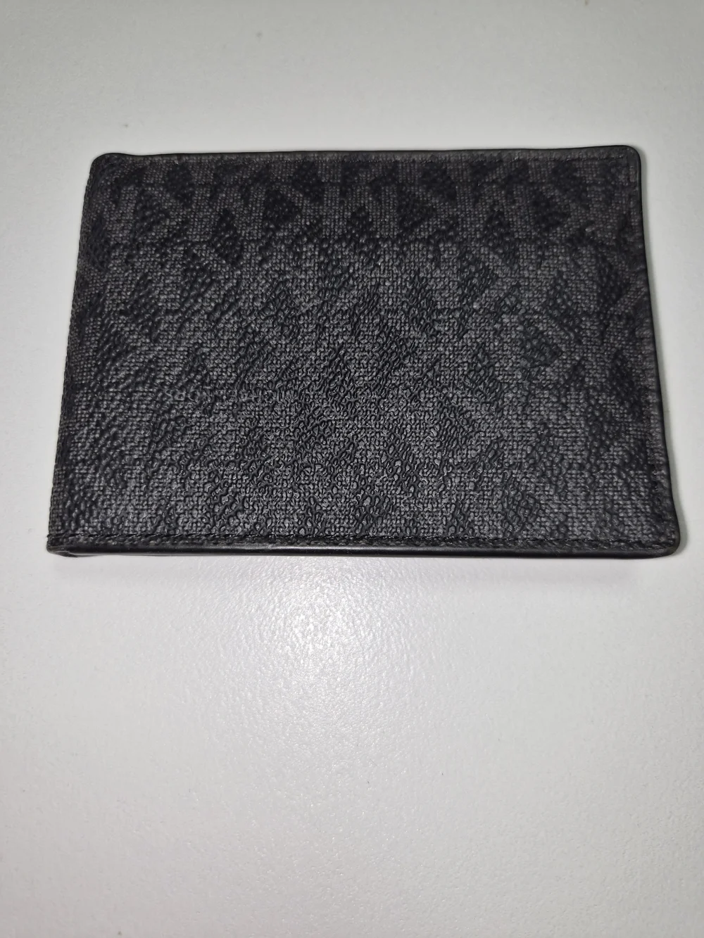 Michael Kors Black Monogram Card Holder